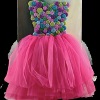 Fluffy Tutu and Button Wall Art