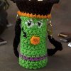 Crochet Frankenstein Flashlight Sleeve