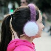 Fuzzy Pouf Ear Muffs