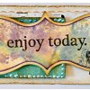 Glimmering Vintage Bookmark
