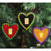 Glitter Loteria Ornaments