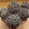 Glue Yarn Ball Centerpieces