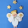 Gold Star Angel Ornament