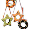 Halloween Ring and Star Ornaments