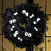 Spooky Eyes Halloween Wreath