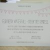 Handmade Letterpress Wedding Invitations