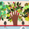 Handmade Springtime Shelf