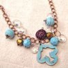 Happy Blue Bird Necklace and Earrings Tutorial