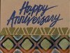 Happy Anniversary Tiled Card