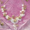 Heart Shrink Plastic Necklace