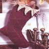 Holiday Harlequin Stocking
