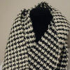 Hounds Tooth Crocheted Scarf