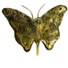 Burnt Brown Bag Butterfly Garden Stake