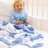 Knit Chevron Baby Blanket