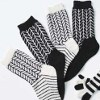 Knit Chevron Socks