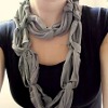 knotted tee shirt scarf