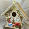 Pretty Painted Birdhouse