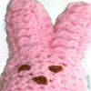 Large Crochet Bunny Peep