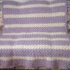 Lazy Lavender Shell Throw