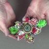 Colorful Fabric and Wire Flowers