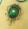 Lucky Irish Clay Pendant