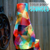 Make Your Own Tissue Paper Sconce