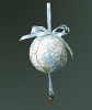 Recycled Map Christmas Ornament