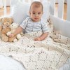 Mesh Diamond Crochet Baby Blanket