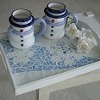 Snowflake Mosaic Tray