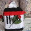 Music and Roses Tissue Box Cover