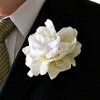 Napkin Wedding Flower Boutonnieres
