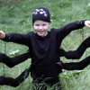 No Sew Spider Costume