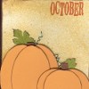 October Pumpkin Card