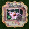 Our Garden Scrapbook Layout