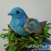 Decoupage Tissue Bird