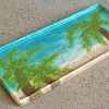 Painted Palm Tree Tray