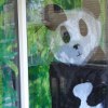 Panda Faux Stained Glass