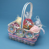 Paper Flowers Easter Basket