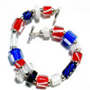 Patriotic Bead Bracelet