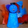 Styrofoam Cup Peacock