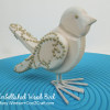 Pearls on Wood Bird