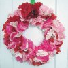 Peony Wreath