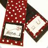 Personalized Fabric Bookmarks