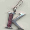 Personalized Silver Zipper Pull