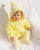 Pom Pom Knit Baby Jacket
