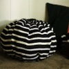 Recycled Rug Poufs