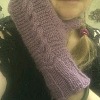 Pretty Cable Mittens