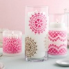 Martha Stewart Stenciled Candle Hurricanes