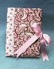 Pretty Fabric and Ribbon Notebook
