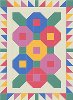 Quilted Flower Bouquet Wall Hanging
